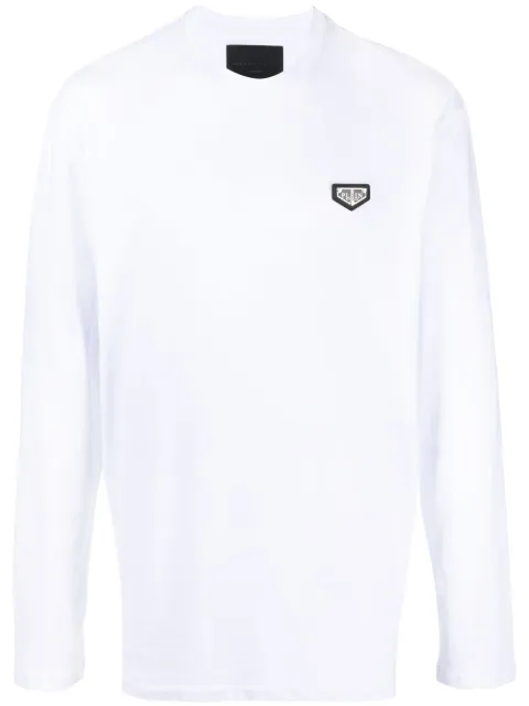 Philipp Plein logo-print T-shirt White LABCMTK6059PJY002N