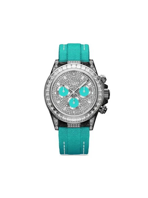DiW (Designa Individual Watches) pre-owned customised Daytona Artistic 40mm Silver 116500AT101