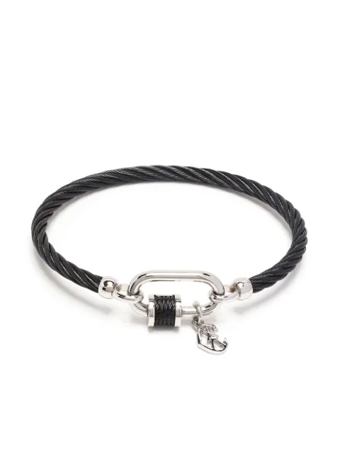 Charriol Forever Lock cable bangle Black 4301113929