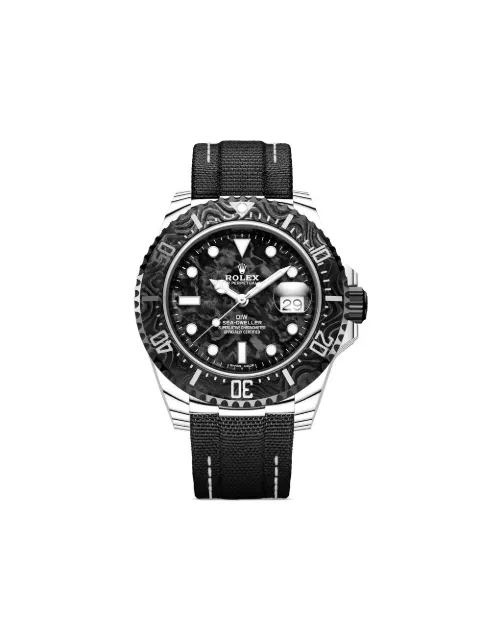 DiW (Designa Individual Watches) pre-owned customised DiW Sea-Dweller 40mm Black 126600IRB01
