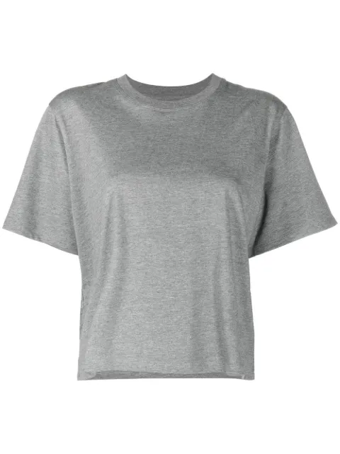 LouLou de Saison crew-neck oversized T-shirt Grey TELANTO