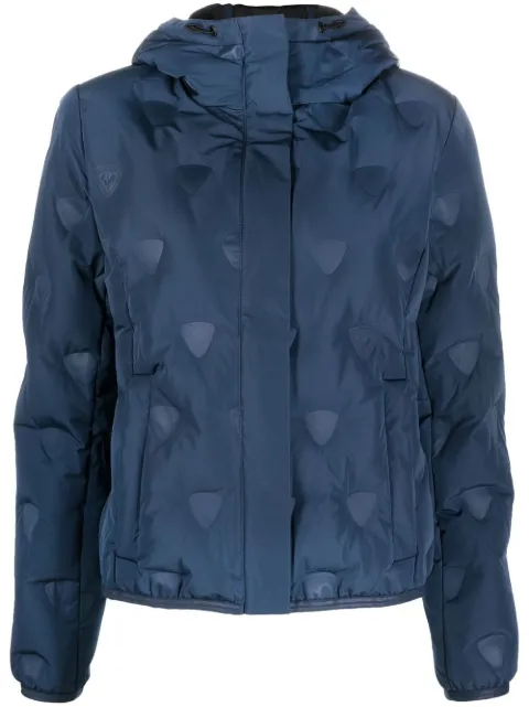 Rossignol hooded quilted jacket Blue RLLWJ23