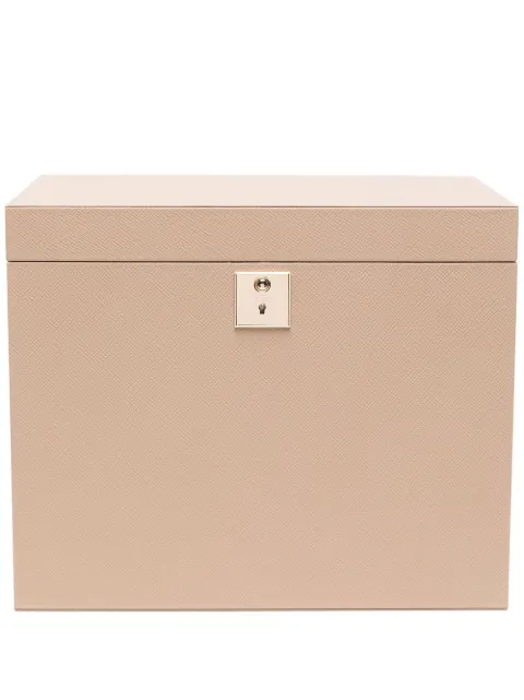 Smythson leather trinket box Neutrals 1028659