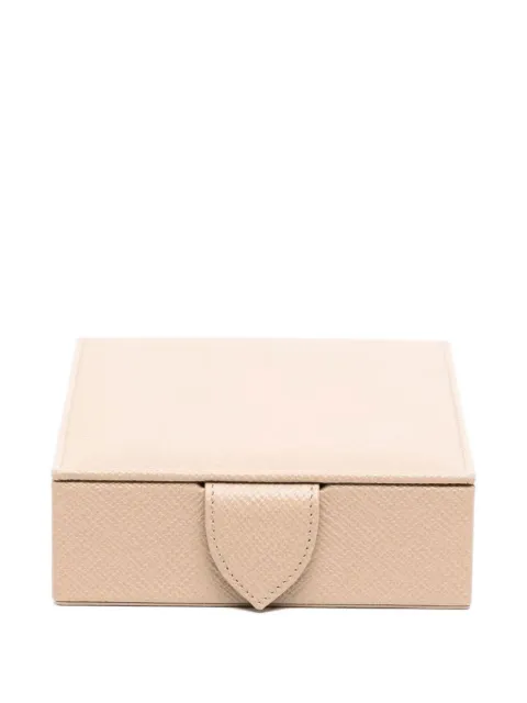 Smythson leather trinket box Neutrals 1028664