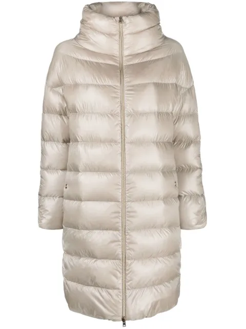 Herno Matilde quilted down jacket Neutrals PI1283DIC12017