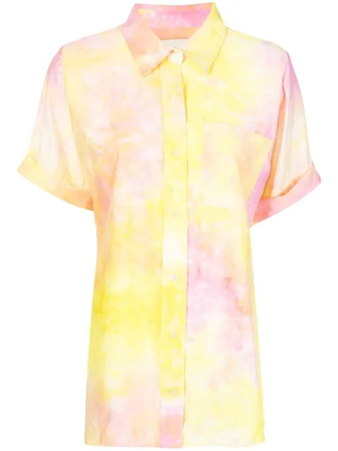 Bambah short-sleeve tie-dye shirt Multicolour BMB2281
