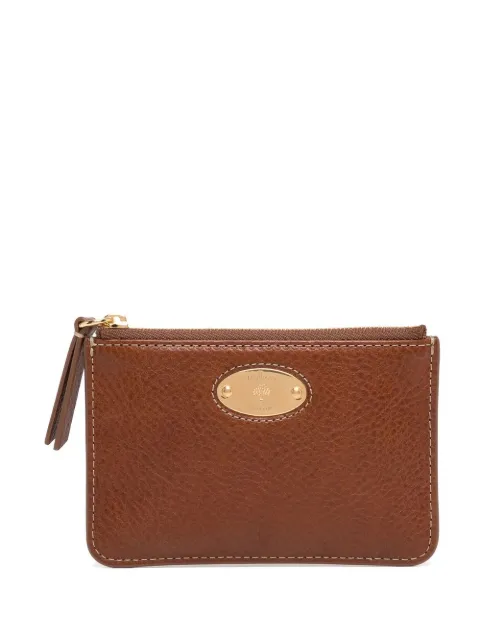 Mulberry grained-leather purse Brown RL7084275