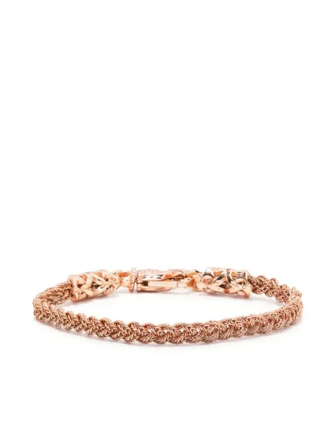Emanuele Bicocchi braided chain-link bracelet Pink RLCB3K