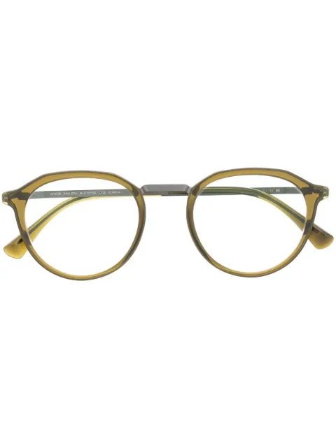 Mykita Paulson round-frame glasses Neutrals PAULSON