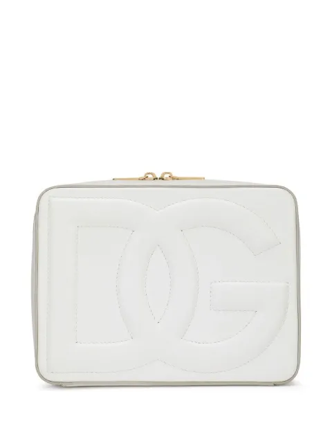 Dolce & Gabbana medium DG Logo camera bag White BB7290AW576
