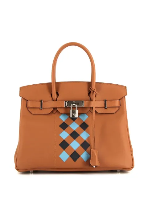 Hermès Pre-Owned 2019 pre-owned Birkin 30 bag Brown 374929