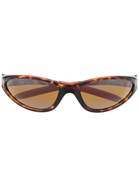 Marine Serre x Vuarnet Injected Visionizer sunglasses Orange A150FW22XINJECTEDNYLON