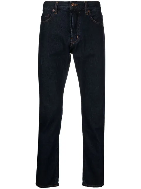 Haikure mid-rise straight-leg jeans Blue HEM03071DF105L0702