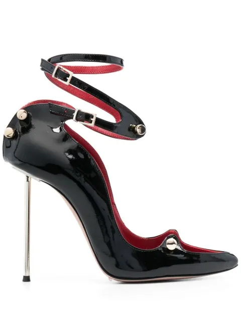 HARDOT Harlot leather pumps Black HCHAR12B
