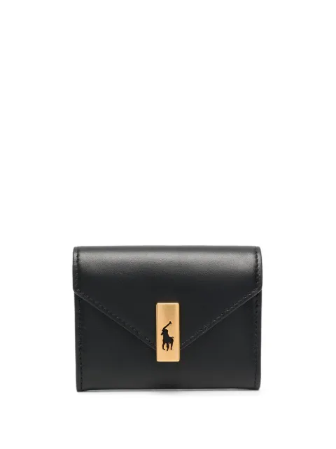 Polo Ralph Lauren logo-buckle wallet Black 427886734001