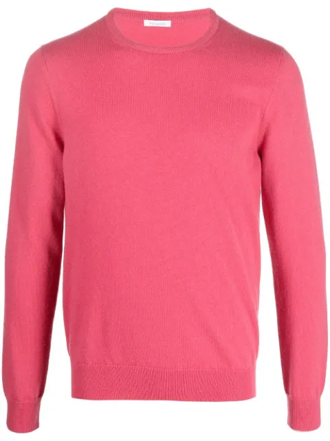 Malo fine-knit cashmere jumper Pink UMA008F1K02