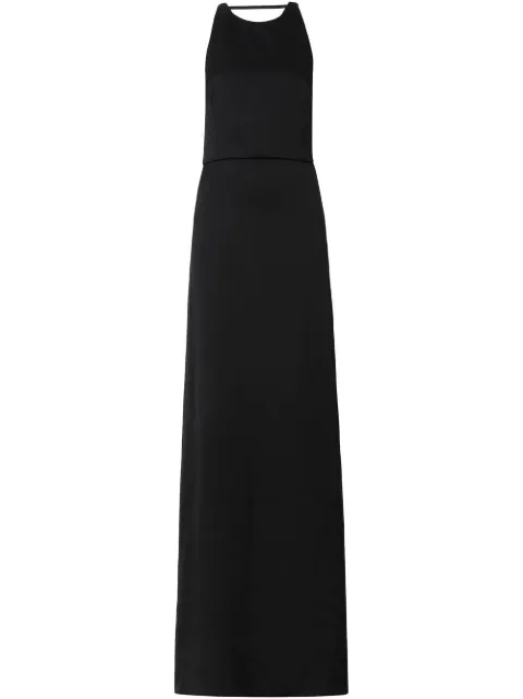 Burberry sleeveless silk gown Black 8058637