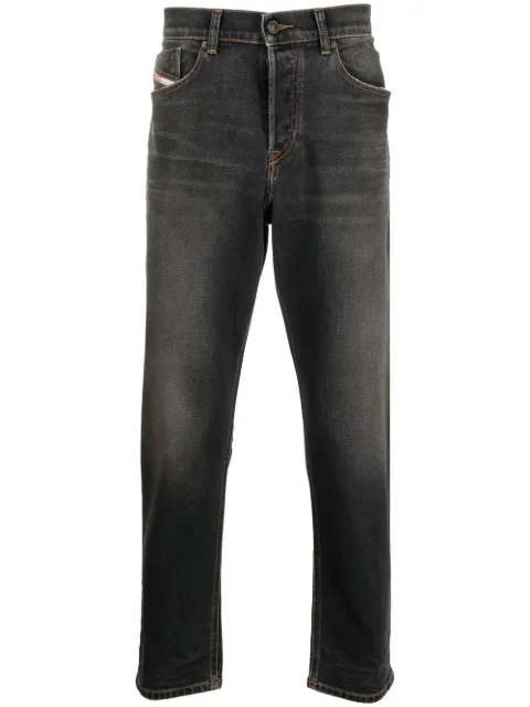Diesel embroidered-logo 2005 jeans Grey A0357109D66