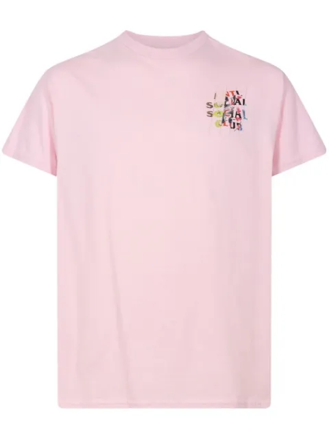 Anti Social Social Club Madness short-sleeve T-shirt Pink AS0318