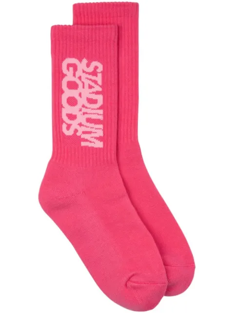 STADIUM GOODS® crew-knit "Pink" socks Pink SGS0456