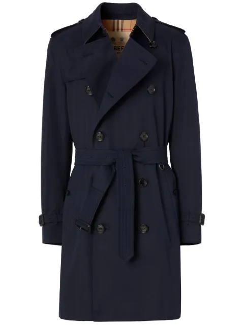 Burberry Kensington Heritage trench coat Blue 8058332