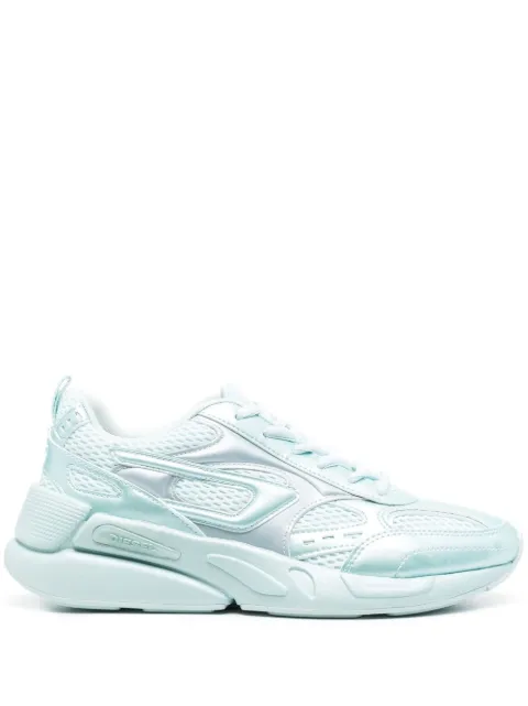 Diesel logo-patch low-top sneakers Blue Y02867P5139