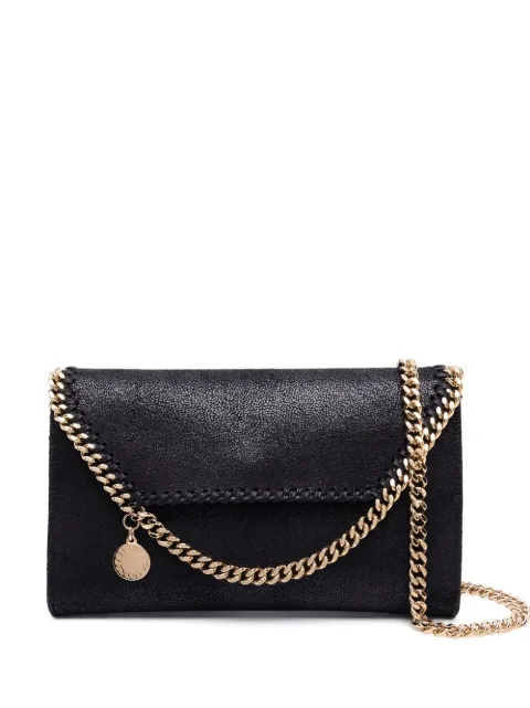 Stella McCartney Falabella wallet crossbody bag Black 581238W93551000