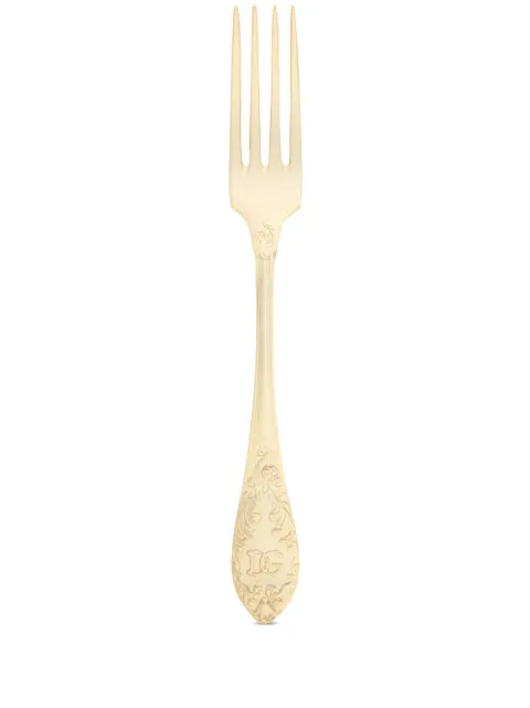 Dolce & Gabbana 24kt gold-plated dinner fork Gold TCP001TCA49