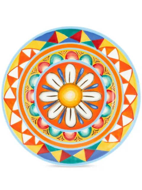 Dolce & Gabbana Carretto Sicilano set-of-two bread plates Orange TC0S02TCA02