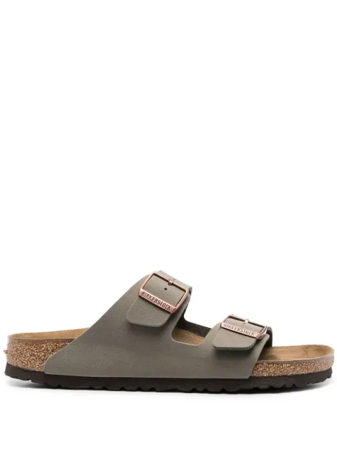 Birkenstock Arizona buckle-fastening flat sandals Grey 151213M