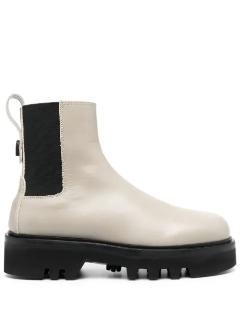 Furla leather ankle boots Black YE78FRIWU0000