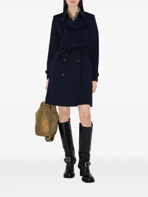 Burberry The Mid-length Chelsea Heritage trench coat Blue 8059246