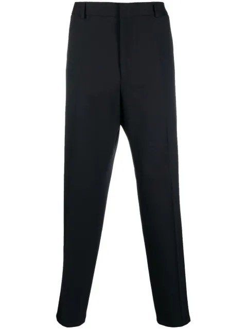 Jil Sander techno gabardine trousers Blue J21KA0011J70001