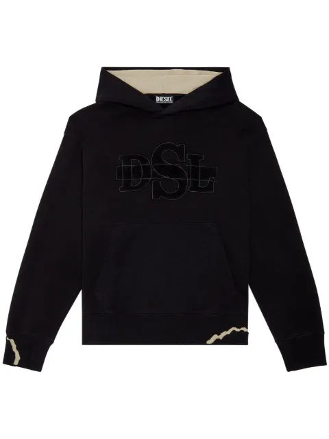 Diesel long-sleeve hoodie Black A085650DFAF