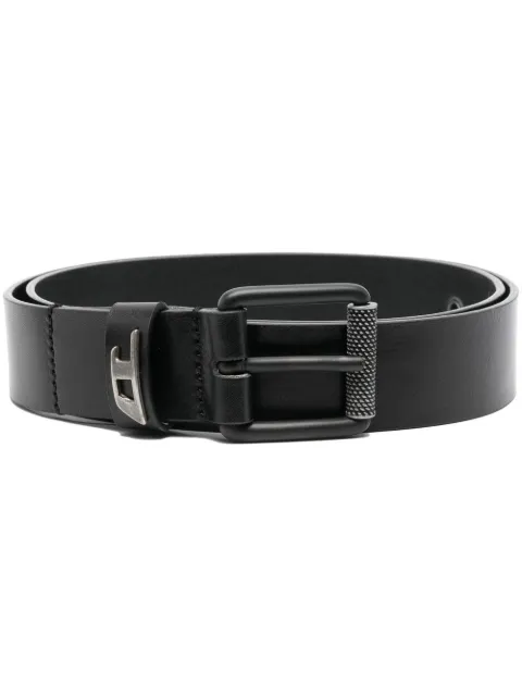 Diesel B-Dave II leather belt Black X09396P1506