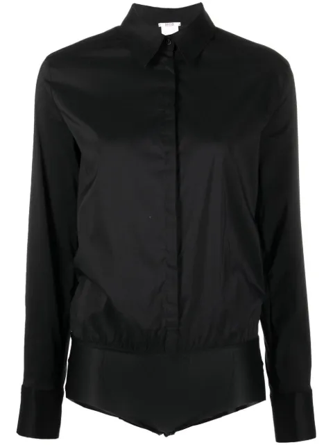 Wolford London shirt-style body Black 792117005