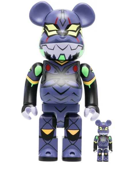 MEDICOM TOY Be@rbrick Evangelion Eva13 100% and 400% figure set Purple 4530956602530