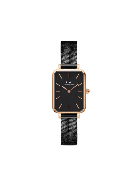 Daniel Wellington Quadro Pressed Ashfield 20x26mm Black DW00100433