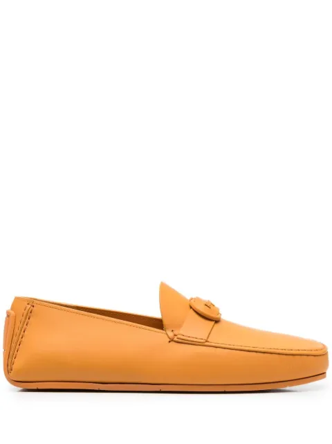 Ferragamo Palinuro slip-on loafers Orange 752347