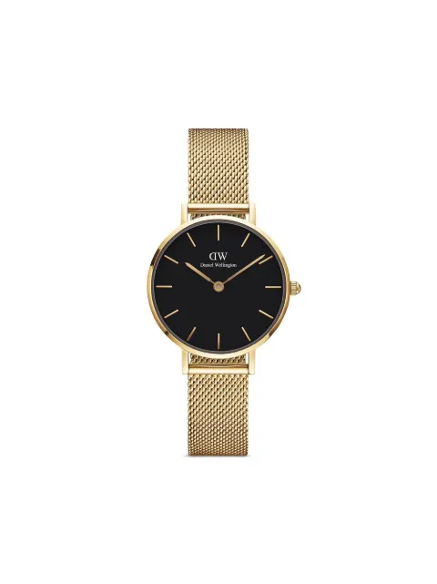 Daniel Wellington Petite Evergold 28mm Black DW00100349