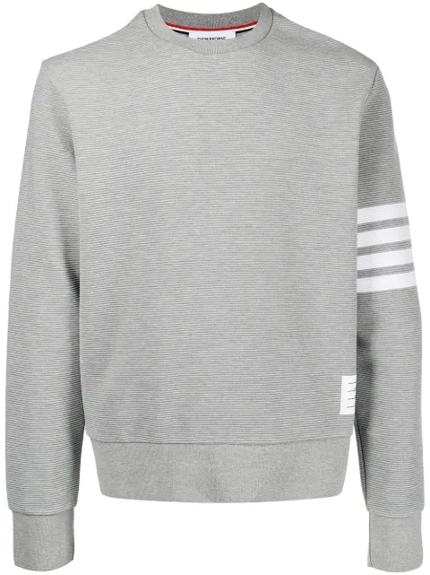Thom Browne 4-Bar stripe sleeve sweatshirt Grey MJT330A08138