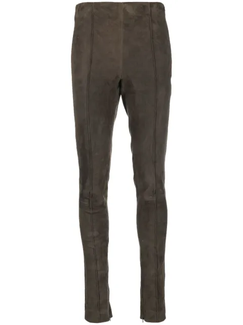 Polo Ralph Lauren Ardy suede leggings Brown 211867809005