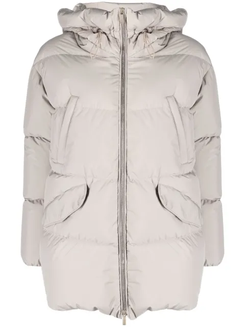 Moorer Tepa padded coat Neutrals MODGI200002TEPA023