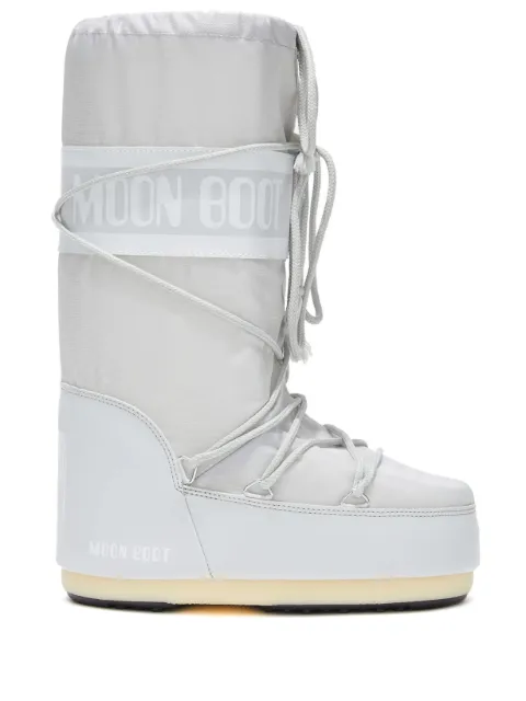Moon Boot Icon lace-up snow boots Grey 80D1400440