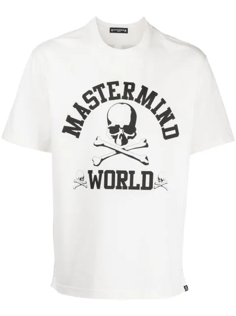 Mastermind Japan logo-print T-shirt White MW22S09TS038016
