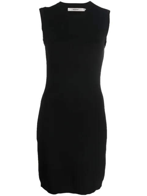 Gestuz cut-out detail mini dress Black 10906329
