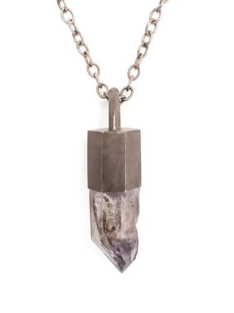 Parts of Four Talisman amethyst pendant necklace Pink R844DABAQ