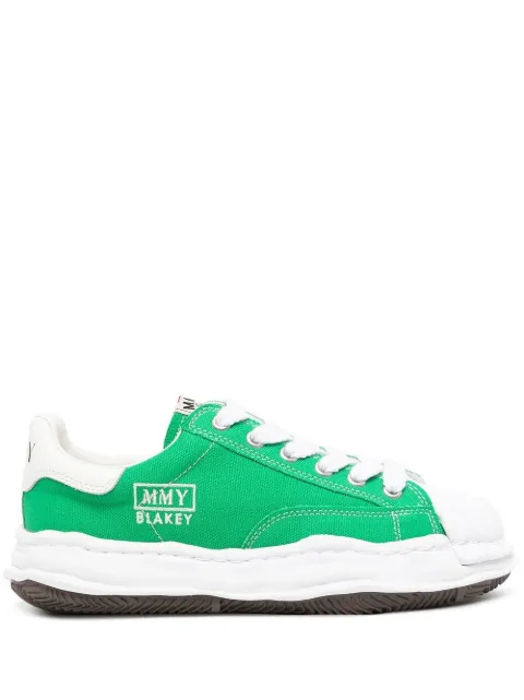 Maison MIHARA YASUHIRO chunky rubber-sole sneakers Green A08FW735