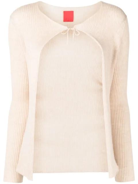 Cashmere In Love Elen cashmere cardigan Brown ELEN
