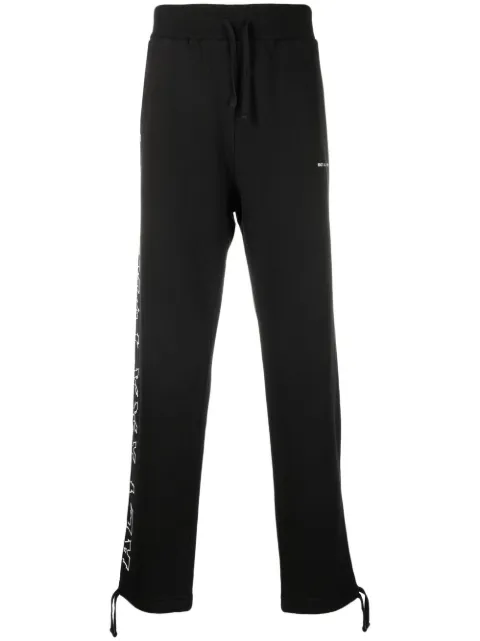 1017 ALYX 9SM logo-print cotton track pants Black AAMPA0310FA01